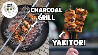 Japanese Chicken Skewers on the Grill Yakitori [upl. by Bywoods]