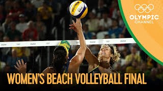 Womens Beach Volleyball Final  Full Replay  Rio 2016 Replays [upl. by Yelats]