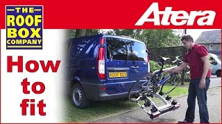 Atera STRADA DL 2015  How to fit  tow ball bike carrier [upl. by Lennard]