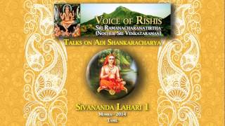 Sivananda Lahari Tamil [upl. by Sayce]