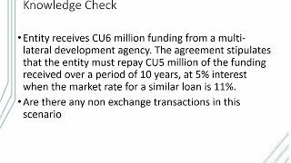 Accounting for Revenue under IPSAS Part 1 [upl. by Lubeck639]