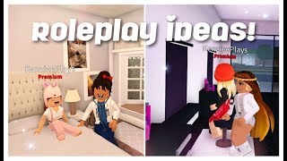 Unique Bloxburg Roleplay Ideas For YOU  ROBLOX Welcome to Bloxburg  Faeglow [upl. by Anahsak]