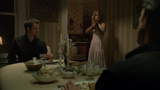 Dinner Scene from Justified Raylan shoots Boyd [upl. by Kronick]