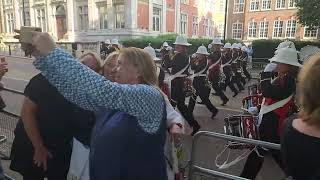 The Royal Marines Band  Beating Retreat 2022 [upl. by Airlie379]