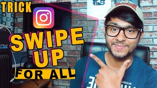 How to Add SWIPE UP link in Instagram Story without 10k Followers [upl. by Ronoel117]