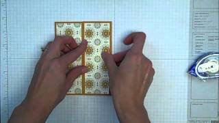 How to Make a Gate Fold Card [upl. by Nelluc]