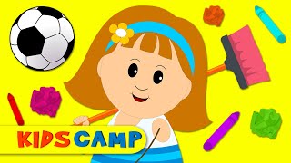 Kidscamp Nursery Rhymes  Clean Up Song  More Kids Songs [upl. by Scarlett271]