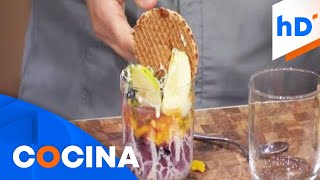 Receta Cholado colombiano por el chef Camilo Pérez  hoyDía  Telemundo [upl. by Winzler942]