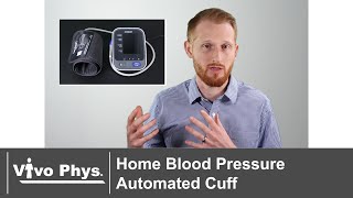 Home Blood Pressure Monitoring Automated Blood Pressure Cuff [upl. by Reivax113]