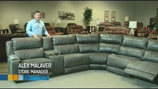 Manchester Power Reclining Sectional [upl. by Guod]