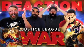 Justice League War  MOVIE REACTION [upl. by Aromas275]