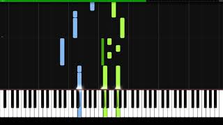 Quizás quizás quizás  Osvaldo Farrés  Piano Tutorial  Synthesia  How to play [upl. by Ahsenrat]