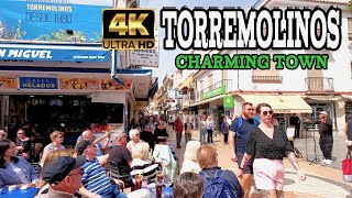 TORREMOLINOS Spain Charming Town MARCH 2024  Costa Del Sol Andalusia 4k [upl. by Benn]