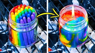 34 DIY Candle Ideas  Candle Making Designs And Hacks [upl. by Aggappe]