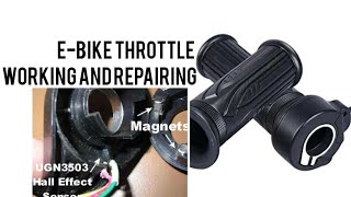 Electric Bike throttle repairing and working [upl. by Biron]