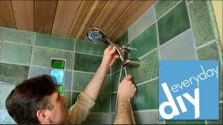 How to Install Shower Fixtures  Buildipedia DIY [upl. by Yahsram]