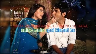 Do Naino Mein Hara Song Lyrics from Hindi TV Serial Main Lakshmi Tere Aangan Ki [upl. by Ayarahs]