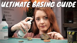 The ULTIMATE miniature basing guide  UP YOUR GAME [upl. by Eittod]