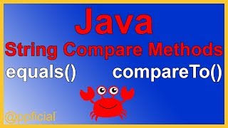 Java String Comparison Methods  equals equalsIgnoreCase compareTo  Java Programming  Appficial [upl. by Dyraj]