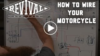 How to Wire Your Motorcycle  Revival Cycles Tech Talk [upl. by Cired]