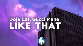 Doja Cat  Like That Clean  Lyrics ft Gucci Mane [upl. by Anitac934]