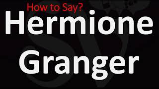 How to Pronounce Hermione Granger CORRECTLY [upl. by Idac627]