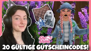 🤯 20 AKTUELLE GUTSCHEINCODES  ϟ Star Stable Online GER [upl. by Adrea136]