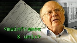 Mainframes and the Unix Revolution  Computerphile [upl. by Tima538]