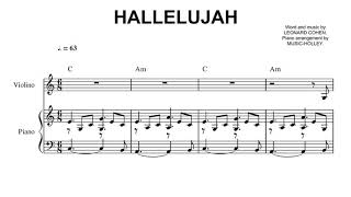 Leonard Cohen  Hallelujah piano accompaniment [upl. by Enriqueta]