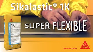 Sikalastic® 1K super flexible cementitious mortar [upl. by Netsyrc]