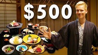 50 Vs 500 Ryokan Hotel in Hakone Japan  Kaiseki Dinner amp Onsen Experience [upl. by Andrien]