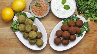 FALAFEL 2 WAYS  CLASSIC AND BAKED [upl. by Aifas]