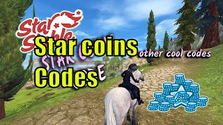 CODE 500 STAR COINS  CODES 2021 april STARCOINS ITEMS 🐴 All codes 2021  Star Stable SSO [upl. by Oirasec982]