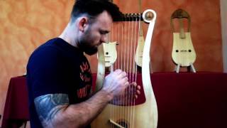 Seikilos Epitaph amp Improvisation on Tenor Gallic lyre  Benjamin Simao [upl. by Mayman]