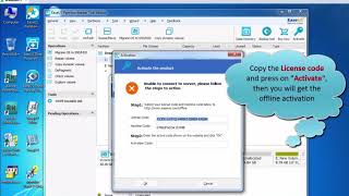 Offline Activation of EaseUS Partition Master Version 10x and 11x [upl. by Akiam]