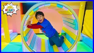 Indoor Playground for Kids with Ryans World [upl. by Niar]