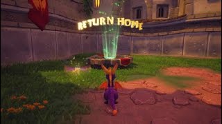 Spyro Reignited Trilogy Town Square Walkthrough [upl. by Shaff341]