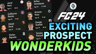 FC 24 EXCITING PROSPECT WONDER KIDS [upl. by Haerb]