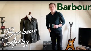 Barbour Ashby Olive Wax Jacket  Wax and Tartans [upl. by Madalena]