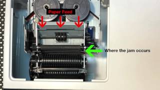 How to Remove a Paper Jam From Your Sharp Printing Calculator [upl. by Latsyek]