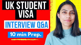 UK Student Visa Embassy Interview Questions  UK Visa Application Process 2023 [upl. by Aiet]