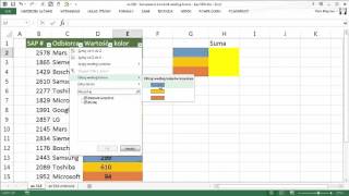 excel518  Sumowanie komórek według koloru  bez VBA [upl. by Hatcher164]