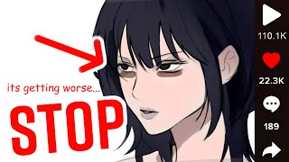 TIKTOK ART TIPS ARE GETTING WORSE [upl. by Wiersma]