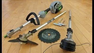 How to Attach Brush Cutter Blades to your EGO Trimmer [upl. by Anade457]