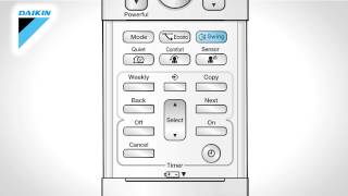 Daikin  animated operation manual  FTXS2025K [upl. by Armahs62]