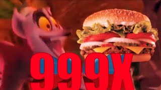 Hamburger Cheeseburger Big Mac Whopper SPEED 999X [upl. by Oderfodog246]