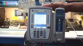 Alaris 8100  Infusion Pump Overview [upl. by Notyarb201]