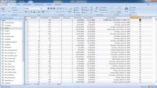 How to Format Date and Time Values in Access [upl. by Marta149]