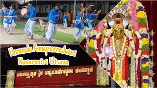 Horanadu Annapoorneshwari Temple  Navaratri Utsava [upl. by Aubrie599]