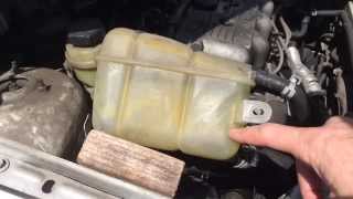 How To Fix A Leaky Coolant Overflow Tank [upl. by Suanne]